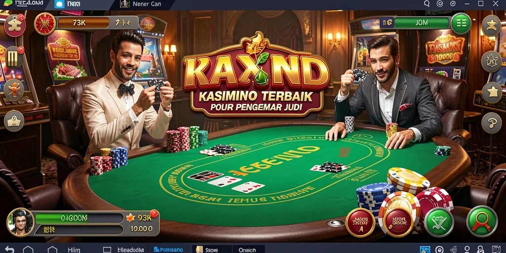 Tampilan menarik dari gameplay <strong>73K</strong> yang mendebarkan di kasino.