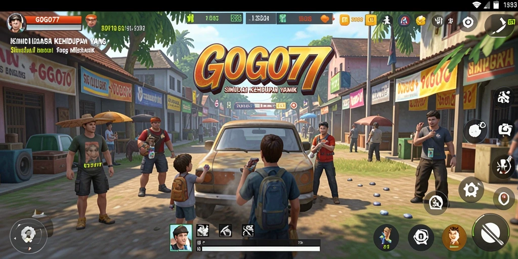 Tampilan menawan dari GOGO77 saat gameplay simulasi berlangsung.