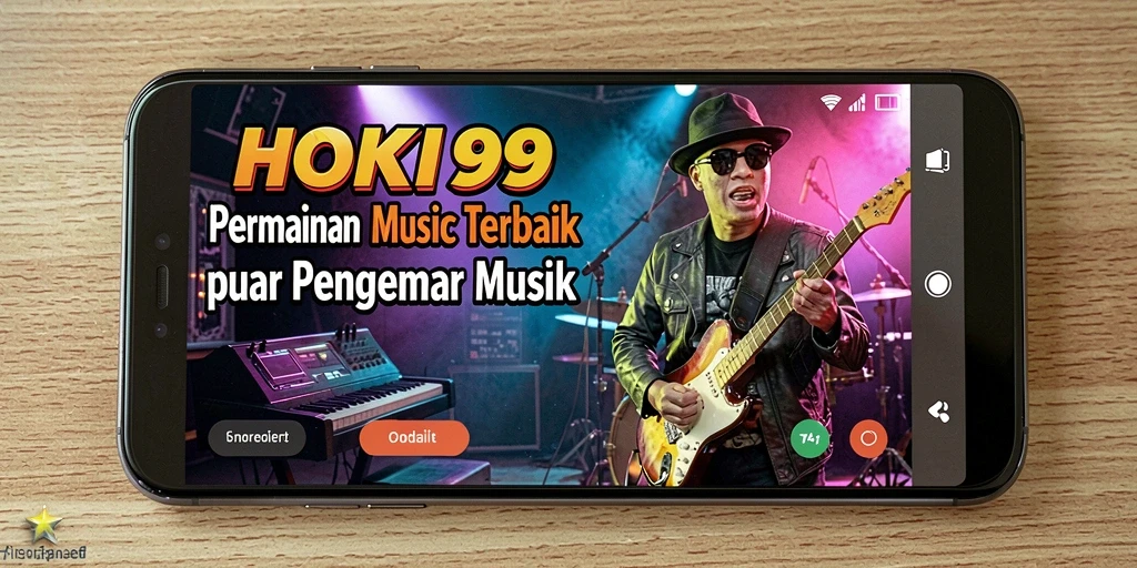 Tampilan gameplay HOKI99 dengan tantangan musik yang seru.