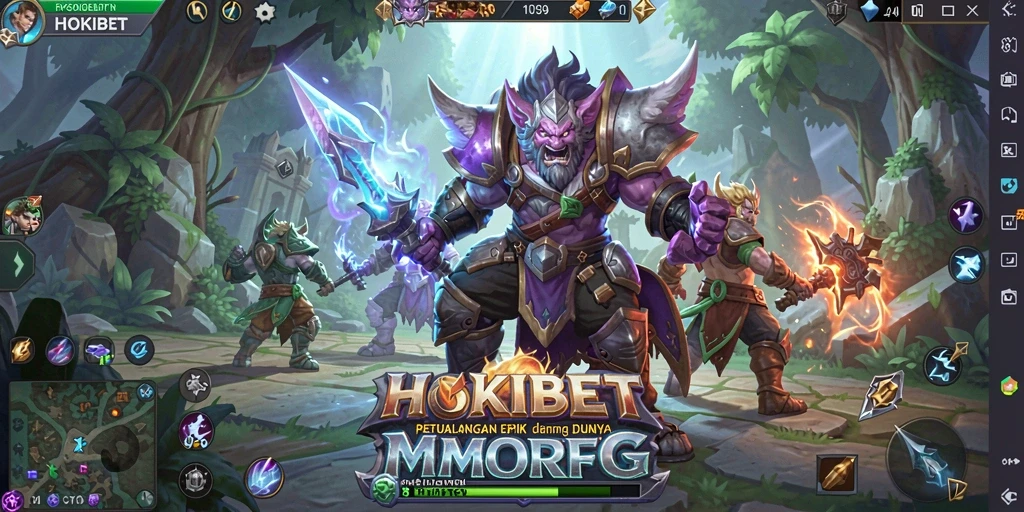 Gameplay HOKIBET yang penuh aksi dan petualangan.