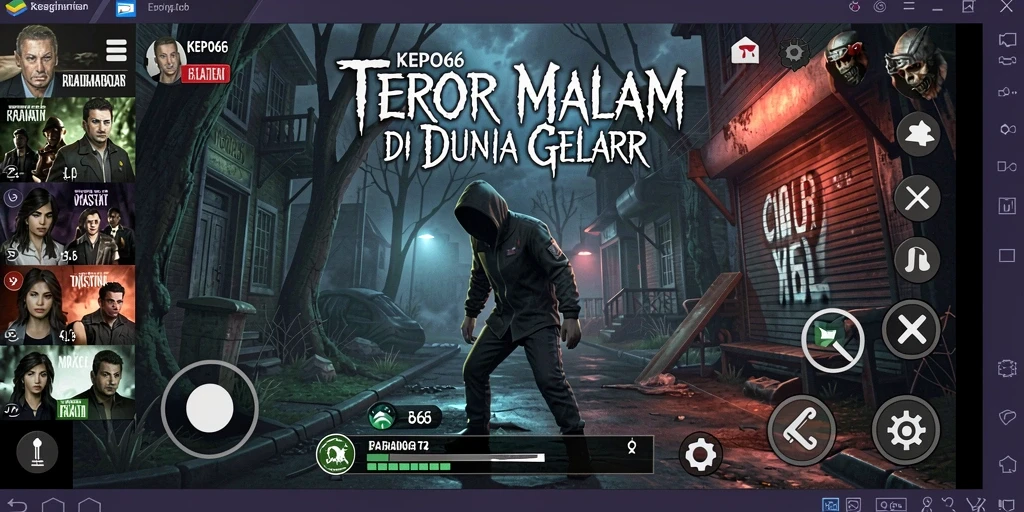 Gameplay mencekam saat menjelajahi dunia gelap KEPO66.