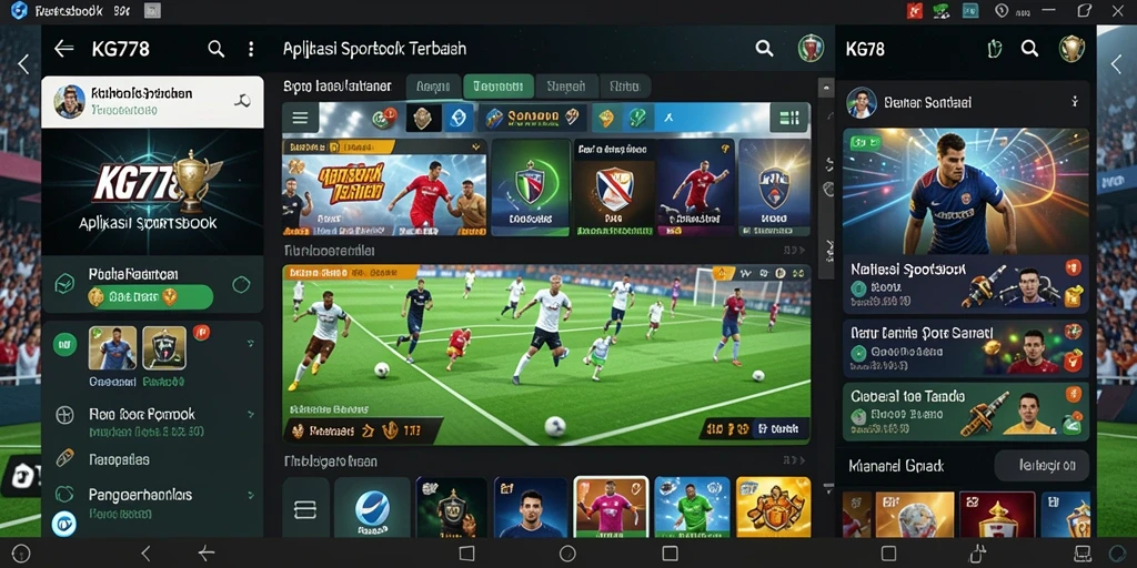 Tampilan gameplay KG778 dalam dunia taruhan olahraga yang menarik.