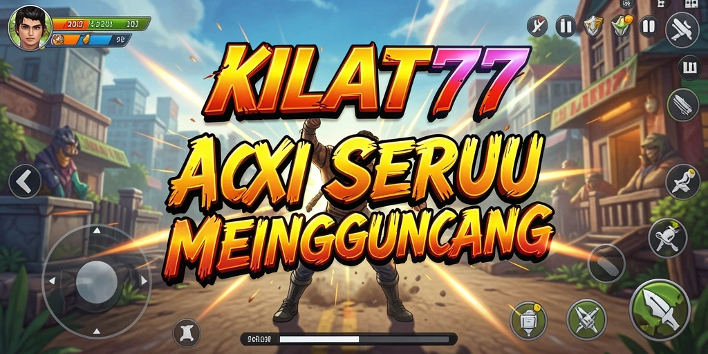Tampilan seru dari gameplay KILAT77 yang mendebarkan.