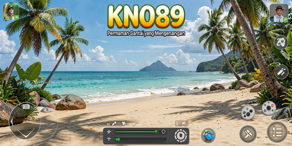 Tampilan gameplay KNO89 yang ceria dan menghibur.