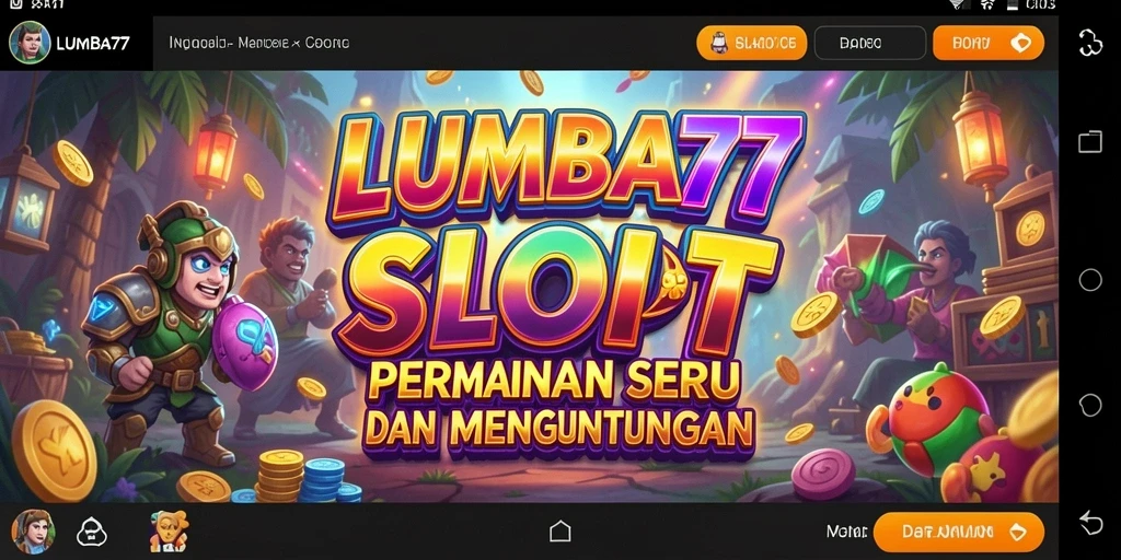 Tampilan gameplay LUMBA77 yang menarik dengan efek visual memukau.