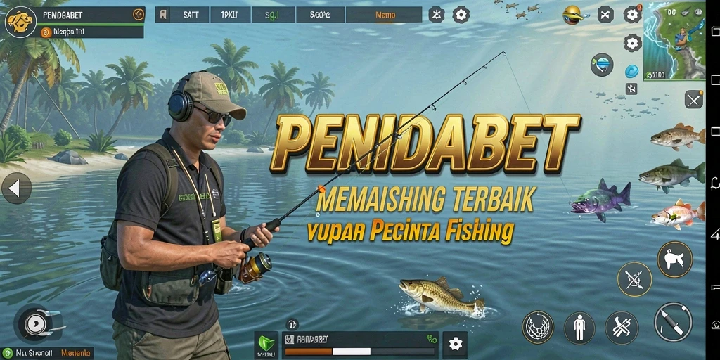 Tampilan gameplay PENIDABET dengan pengalaman memancing yang seru dan menantang.