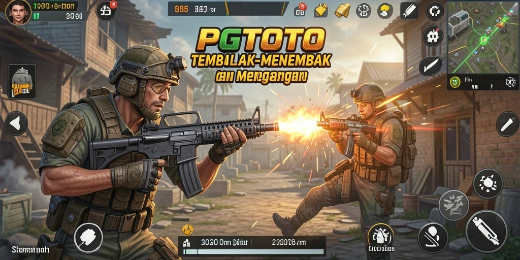 Screenshot menunjukkan aksi seru dan gameplay PGTOTO.