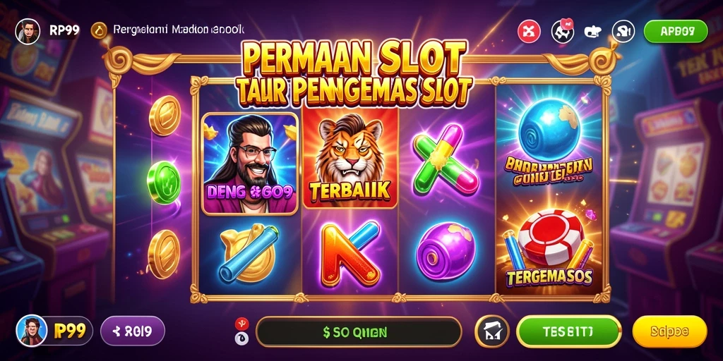 Tampilan gameplay RP99 yang menawan dalam setiap putaran slot.