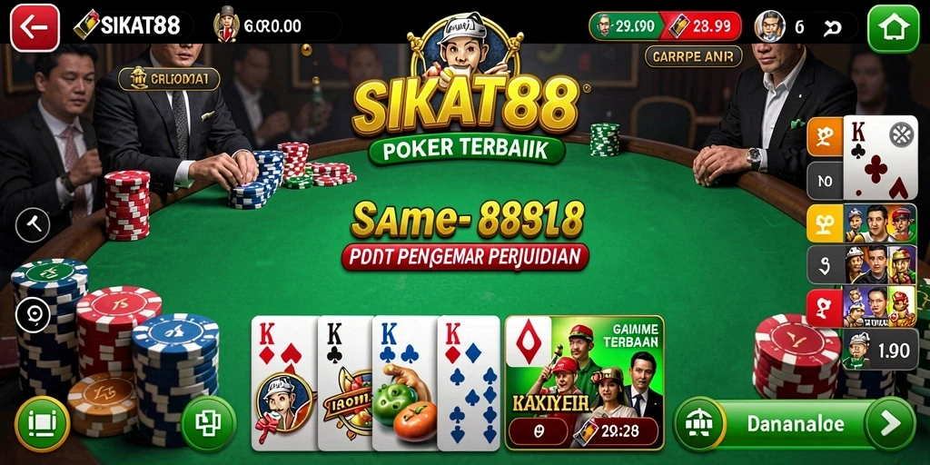 Tampilan gameplay SIKAT88 yang menarik dan menegangkan.