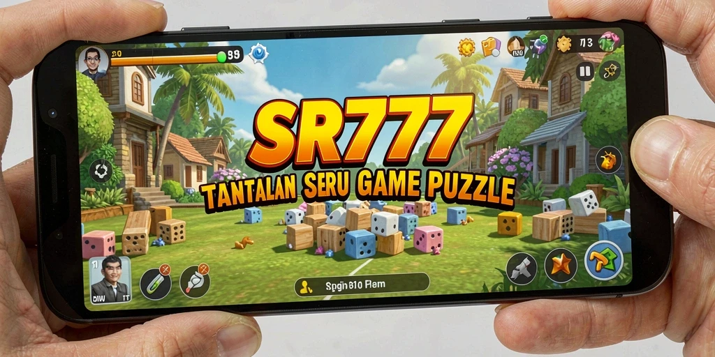 Tampilan gameplay SR777 yang menantang dan penuh warna.