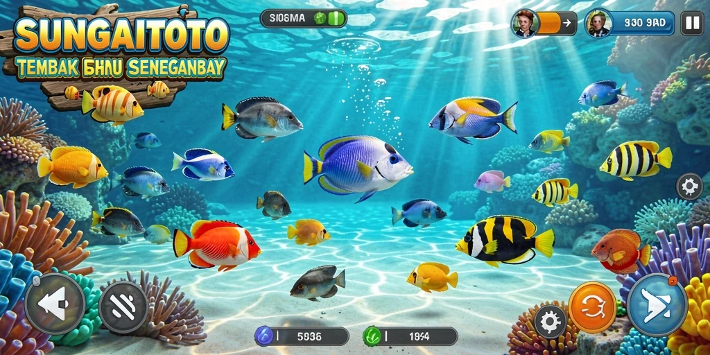 Gameplay SUNGAITOTO yang seru dengan grafis menawan.