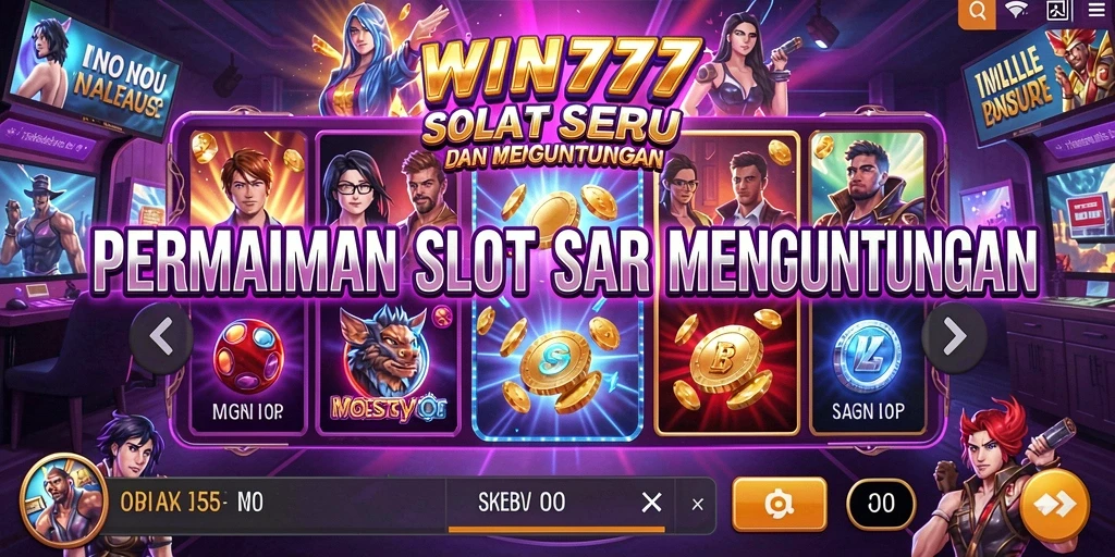 Tampilan gameplay yang mengesankan dan berkualitas tinggi dari WIN777.